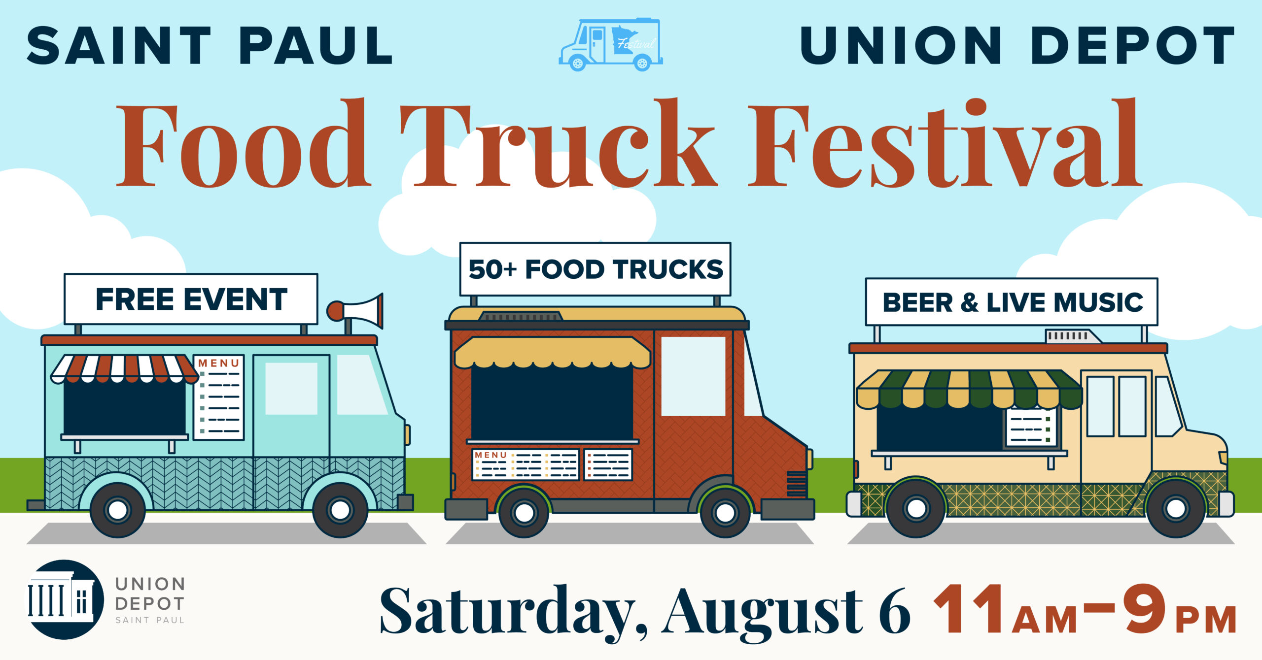 St. Paul Food Truck Festival at Union Depot UNION DEPOT
